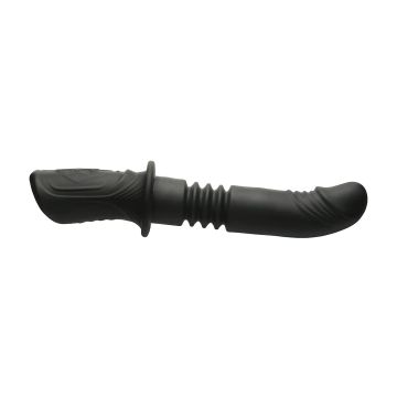 Master Series Stoßende Silikon-Vibrator Power Thrust - Schwarz