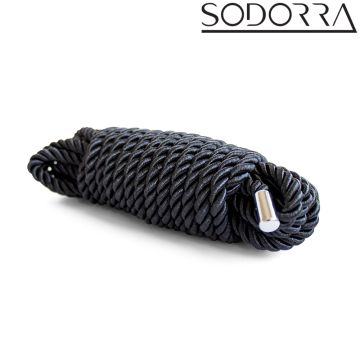 Bondage Seil SODORRA 5 Meter - Schwarz