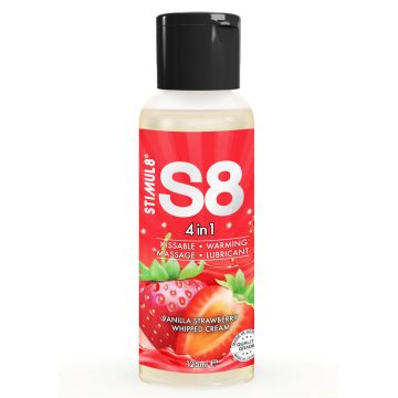 4-in-1 Dessert Gleitmittel S8 Erdbeergeschmack - 125 ml