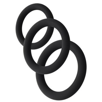 Verborgene Begierde Stamina Starter Penisringe Set 3 Stück