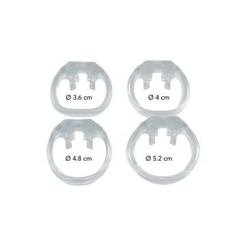 Keuschheitskäfig Clear Control Long - Transparent