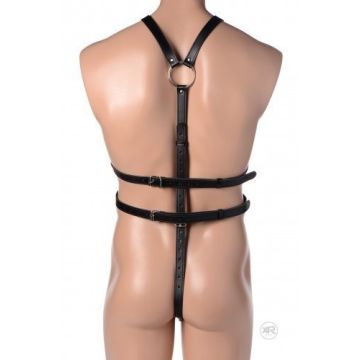 Herren-Körper-Harness - Schwarz