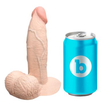Realistischer Dildo Slipskin füllig 15,4 cm