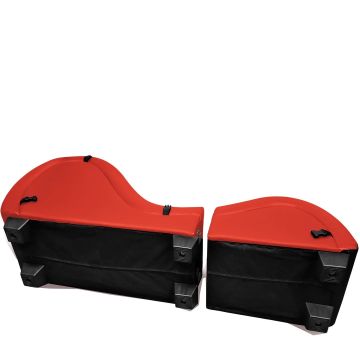 Master Series Kinky Sex Chaiselongue mit Love Kissen - Rot