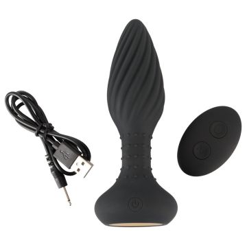 Buttplug mit Fernbedienung - Wirbel