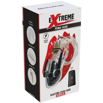 Peniskäfig Electro Cock Cage Extreme von Hidden Desire