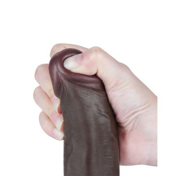 Realistischer Abziehbarer Dildo Mit Hoden 22 cm