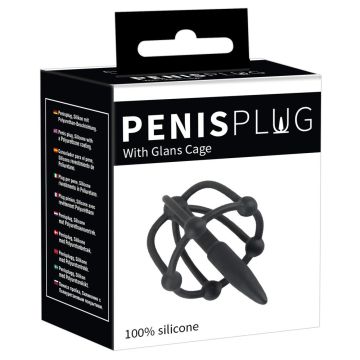 Penisplug mit Käfig