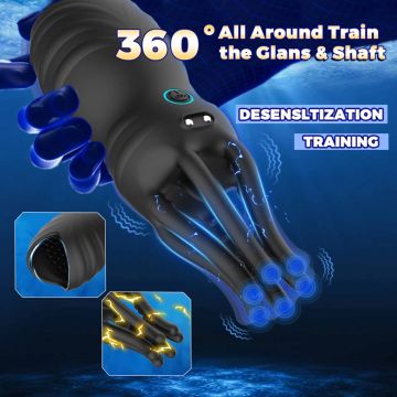 Octopus Multifunctionele Masturbator met Vibratiestanden