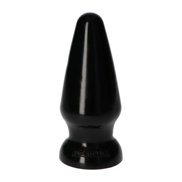 Lusty XXL Buttplug Adamo - Schwarz - 16,5 cm