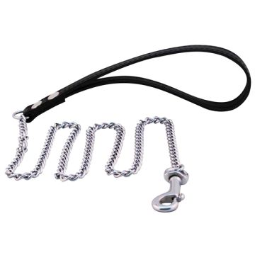 Mister B Leder Hundeleine - Leder/Metall