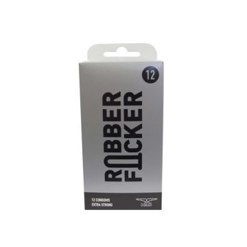 RubberFucker Extra Starke Kondome 12 Stück