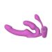 Teazers – Strapless Strap-On Vibrator mit Anal Plug – Rosa
