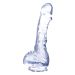 Realistischer Dildo Transparent 17,8 cm