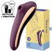 Satisfyer Dual Kiss Druckwellen-Vibrator - Lila