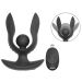 RC Aufblasbarer und Vibrations-Buttplug Schwarz - Anos