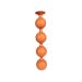 Anal Beads Bulby Butt XXXL - Orange