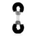 Handboeien Furry Metal  - Black