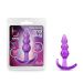B Yours Triple Bead Analplug - Lila