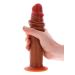 ToyJoy Get Real Realistic Foreskin Dong 22 cm - Hautfarbe