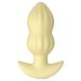 Vibrierende Buttplug Cuties - Gelb