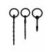 Urethral-Sounding-Plug-Set - Schwarz