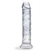 Gala Funkelnder Transparenter Dildo - 15.2 cm