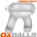 Oxballs HEADLIGHT LED Cockring Klare Eis