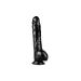Realistischer Dildo Percock - Schwarz Realistischer Dildo Percock - Schwarz