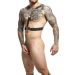 DNGEON Cross Chain Harness - Grey