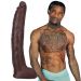 Realistischer Dildo Damion Dayski - Braun