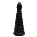 Gerippter großer Analplug - Titanmen