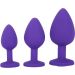 Dreier der Juwelen Buttplug Set - Lila Dreier der Juwelen Buttplug Set - Lila