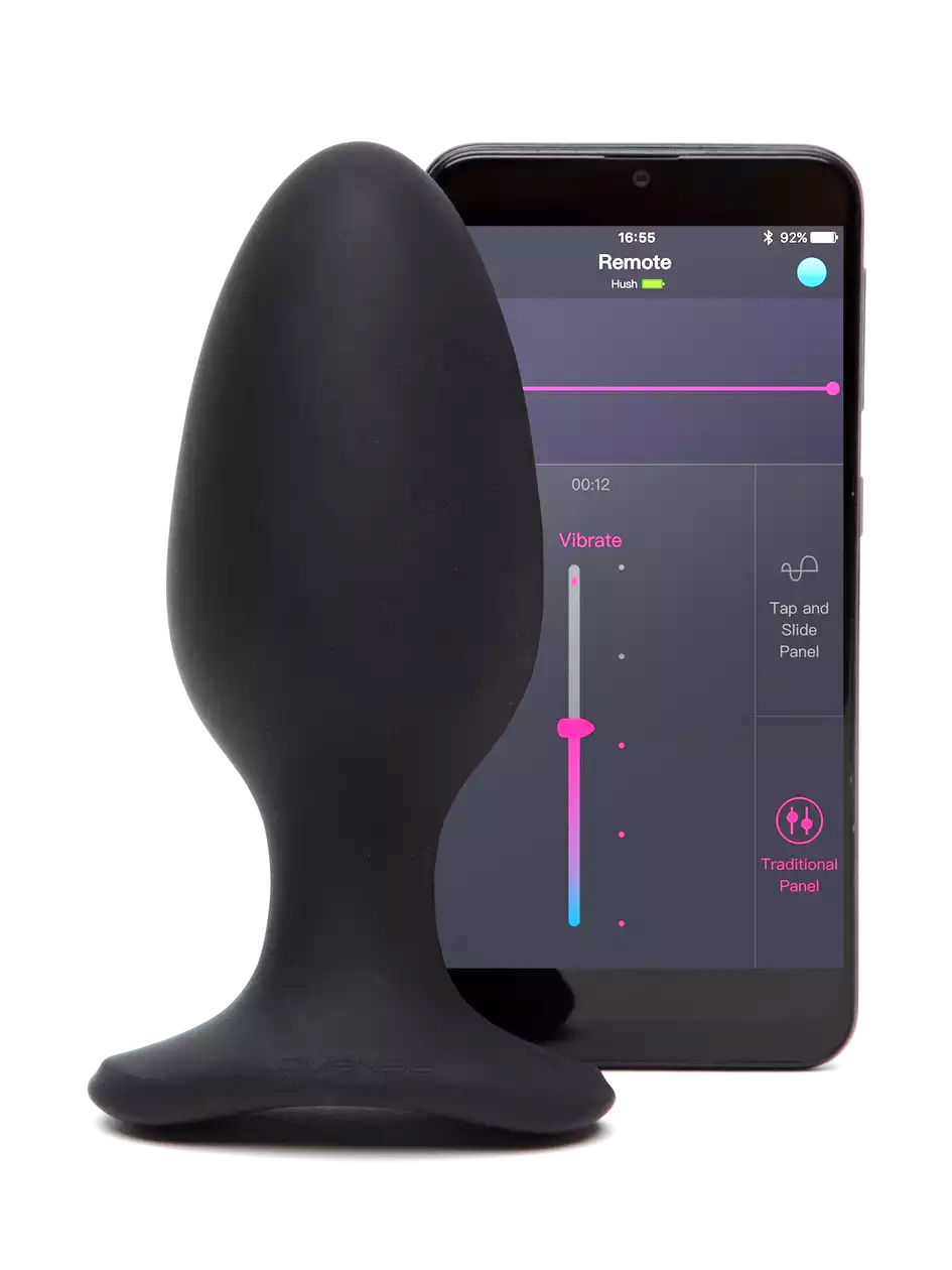 Lovense Hush 2 Analplug - Groß